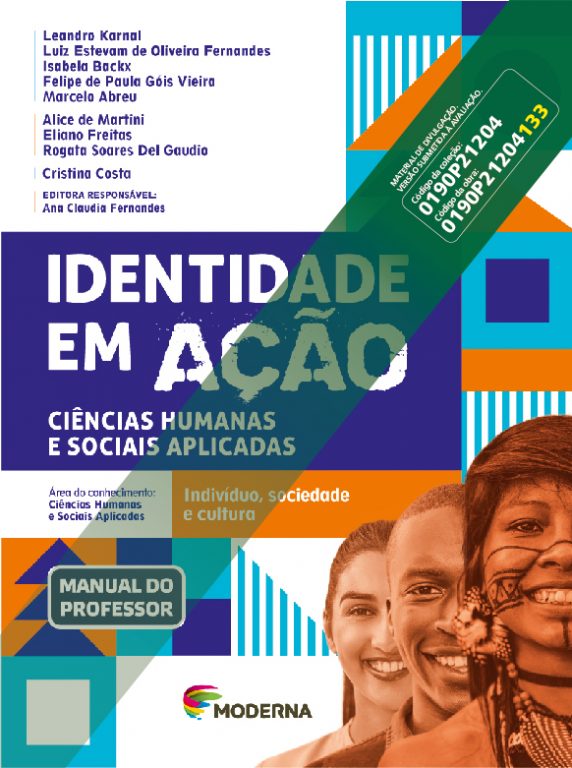 Identidade Em Ação Ciências Humanas E Sociais Aplicadas Pnld Moderna