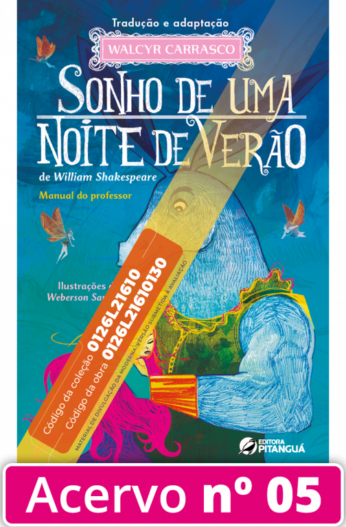 Sonho de uma noite de verão de William Shakespeare PNLD Moderna Sonho de uma noite de verão de William Shakespeare PNLD Moderna