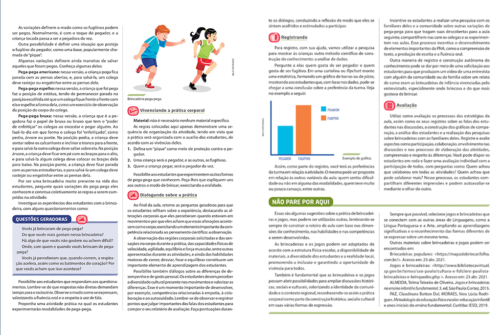 Planejamento anual de Educação Física 1º ao 9º ano - Fundamental 1 e 2