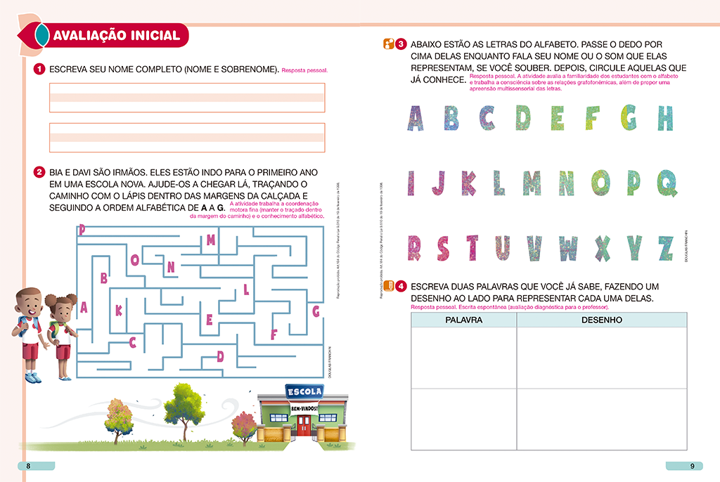 AVALIAÇÃO DE GEOGRAFIA: 3º ANO DO ENSINO FUNDAMENTAL 1 - 1º CICLO