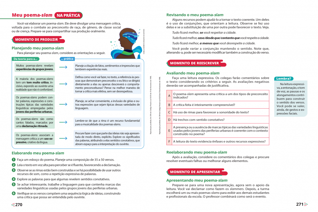 7º Anos Gabarito Seliga, PDF, Assunto (gramática)