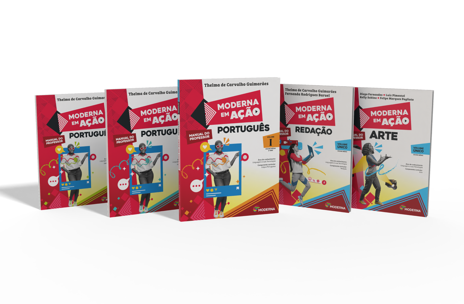 Moderna EM AÇÃO Linguagens 1