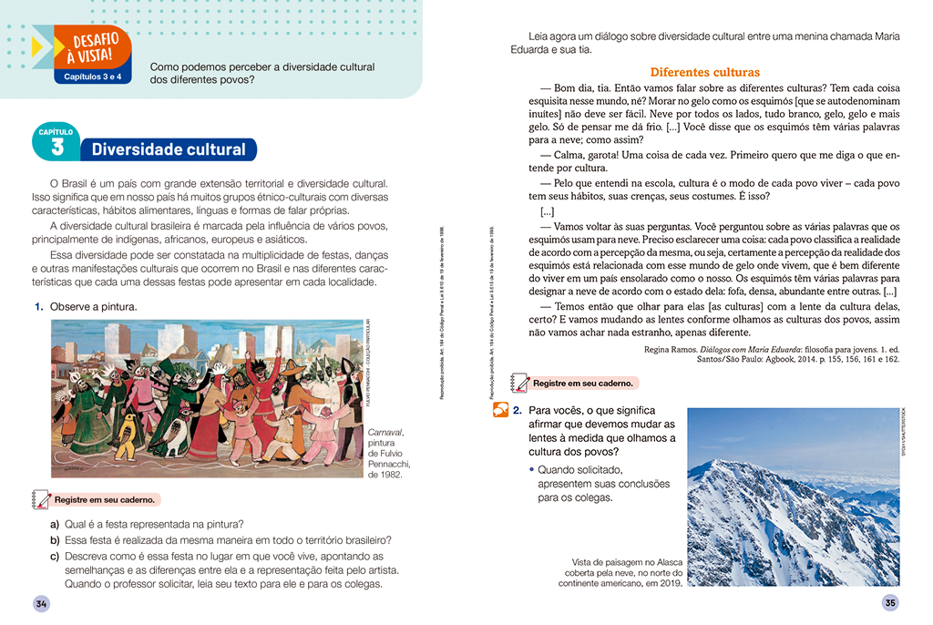 Esta seção retoma o desafio e organiza os conhecimentos construídos por meio da avaliação de processo.