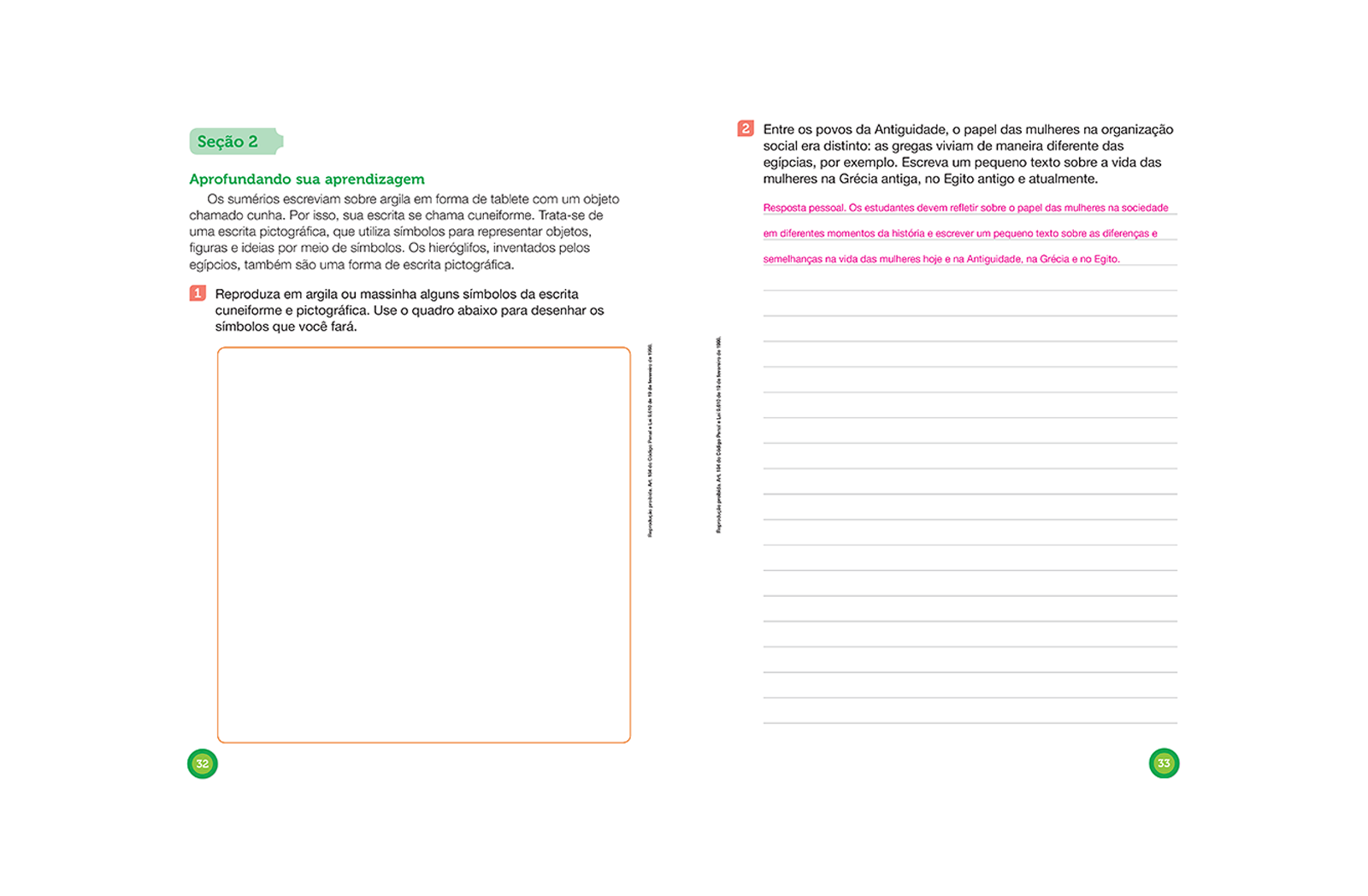 Seção que incentiva a construção do conhecimento por meio de atividades de pesquisa, investigação e criação.