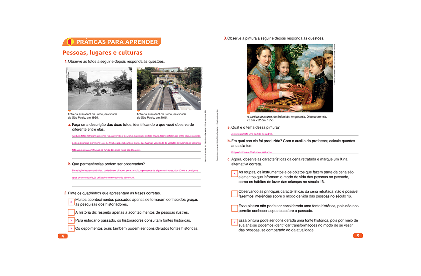 Esta seção oferece questões e atividades que focam na prática do conhecimento do estudante, reforçando o conteúdo trabalhado no livro didático.