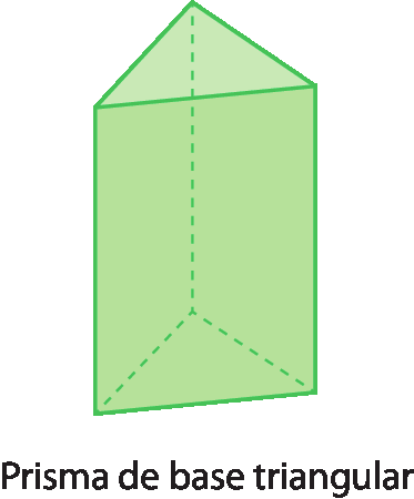 Figura geométrica. 
Figura geométrica. 
Um prisma de base triangular verde.