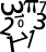 Ilustração. Logotipo da Obmep.