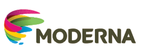 Imagem: Logotipo da Editora Moderna. Fim da imagem.