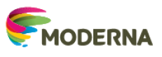 Imagem: Logotipo da Editora Moderna. Fim da imagem.