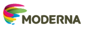 Imagem: Logotipo da Editora Moderna. Fim da imagem.