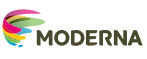 Imagem: Logotipo da Editora Moderna. Fim da imagem.