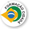 Imagem: Ícone: Formação cidadã, composto pela ilustração da bandeira do Brasil. Fim da imagem.