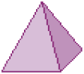 Imagem: Ilustração 4. Uma pirâmide. Fim da imagem.