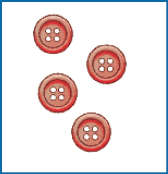 Imagem: Ilustração. Quatro botões laranja.  Fim da imagem.