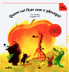 Imagem: Capa de livro. Na parte superior, o título e na parte inferior, ilustração de animais dançando.  Fim da imagem.