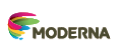 Imagem: Logotipo da Editora Moderna. Fim da imagem.