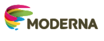 Imagem: Logotipo da Editora Moderna. Fim da imagem.