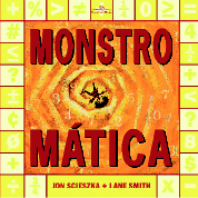 Imagem: Capa de livro. No centro, o título e em volta há quadros com símbolos matemáticos.  Fim da imagem.