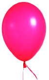 Imagem: Ilustração. um balão de festa.   Fim da imagem.