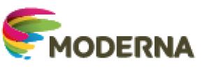 Imagem: Logotipo da Editora Moderna. Fim da imagem.