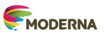 Imagem: Logotipo da Editora Moderna. Fim da imagem.