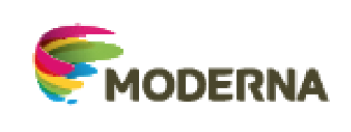 Imagem: Logotipo da Editora Moderna. Fim da imagem.