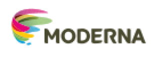 Imagem: Logotipo da Editora Moderna. Fim da imagem.