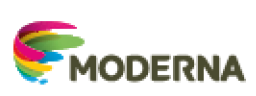 Imagem: Logotipo da Editora Moderna. Fim da imagem.