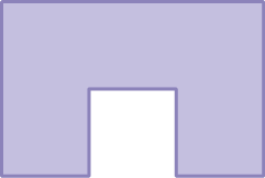 Ilustração. Imagine um retângulo formado por duas linhas com 3 quadradinhos cada. Na primeira linha, todos os quadradinhos estão pintados de roxo. Na segunda linha, estão pintados de roxo, o primeiro e o terceiro quadradinhos.