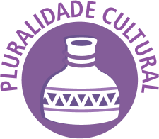 Ícone Pluralidade Cultural com a figura de um jarro decorado.