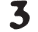 Ilustração. Símbolo com formato similar ao número 3.