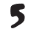 Ilustração. Símbolo com formato similar ao número 5.