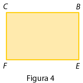 Ilustração. Figura 4. Retângulo amarelo BCEF.