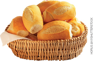 IMAGEM: uma cesta de pães. FIM DA IMAGEM.