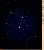 IMAGEM: esquema ligando as estrelas da constelação de pégaso. FIM DA IMAGEM.