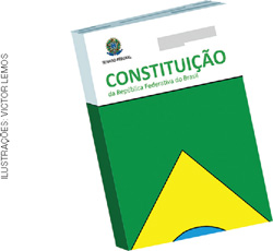 IMAGEM: exemplar da constituição brasileira. FIM DA IMAGEM.