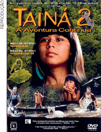 IMAGEM: cartaz do filme tainá 2: a aventura continua, onde há uma menina indígena bem ao seu centro. . FIM DA IMAGEM.