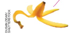 IMAGEM: casca de banana. FIM DA IMAGEM.