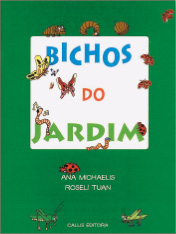 Imagem: Capa de livro. No centro, o título e o nome da autora. Em volta há vários animais.  Fim da imagem.