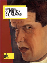 Imagem: Capa de livro. Na parte superior, o título e na parte inferior, ilustração de um homem olhando para o lado com as sobrancelhas franzidas. Fim da imagem.