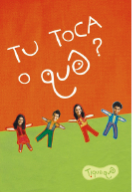 Imagem: Capa de DVD. Na parte superior, o título e na parte inferior, ilustração de quatro crianças com os braços abertos. Fim da imagem.