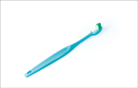 Imagem: Fotografia. Escova de dente. Fim da imagem.