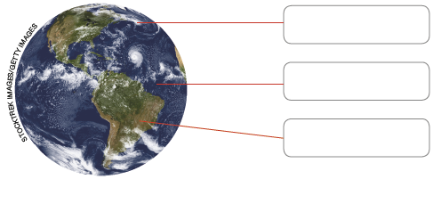 Imagem: Ilustração. Globo terrestre com vista via satélite. Fim da imagem.