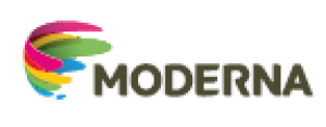 Imagem: Logotipo da Editora Moderna. Fim da imagem.