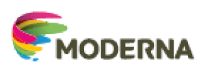 Imagem: Logotipo da Editora Moderna. Fim da imagem.