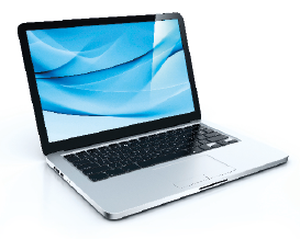 Imagem: um notebook. Fim da imagem.