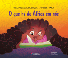 Imagem: Capa de livro. Na parte superior, o título e na parte inferior, ilustração de uma menina lendo um livro. Fim da imagem.