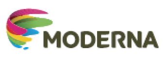 Imagem: Logotipo da Editora Moderna. Fim da imagem.