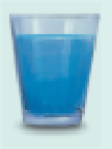 Imagem: Ilustração de um copo cheio de água. Fim da imagem.