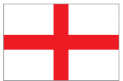 Imagem da bandeira da Inglaterra.